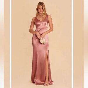 Birdy Grey Satin Bridesmaid Dress